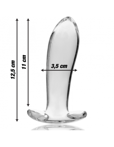 NEBULA SERIES BY IBIZA MODELO 5 PLUG CRISTAL BOROSILICATO 125 X 35 CM TRANSPARENTE