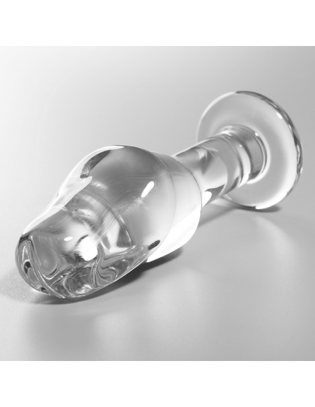 NEBULA SERIES BY IBIZA MODELO 6 PLUG CRISTAL BOROSILICATO 125 X 4 CM TRANSPARENTE