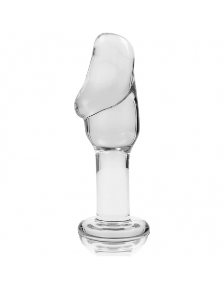 NEBULA SERIES BY IBIZA MODELO 6 PLUG CRISTAL BOROSILICATO 125 X 4 CM TRANSPARENTE