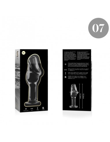 NEBULA SERIES BY IBIZA MODELO 6 PLUG CRISTAL BOROSILICATO 125 X 4 CM TRANSPARENTE