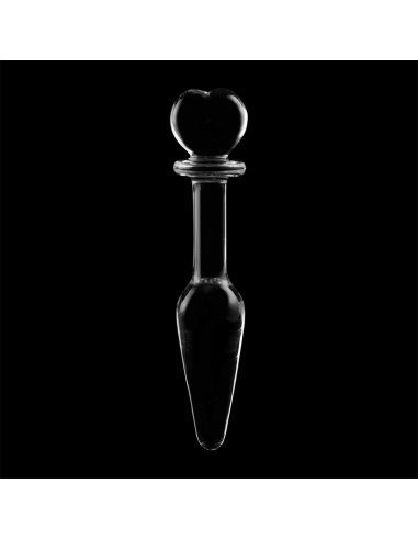 NEBULA SERIES BY IBIZA MODELO 7 PLUG CRISTAL BOROSILICATO 135 X 3 CM TRANSPARENTE