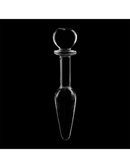 NEBULA SERIES BY IBIZA MODELO 7 PLUG CRISTAL BOROSILICATO 135 X 3 CM TRANSPARENTE