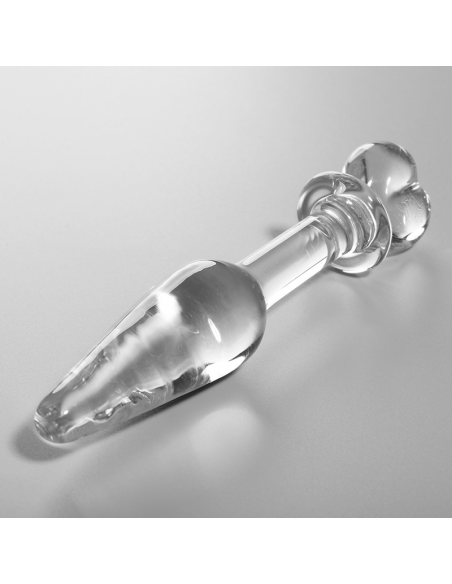 NEBULA SERIES BY IBIZA MODELO 7 PLUG CRISTAL BOROSILICATO 135 X 3 CM TRANSPARENTE