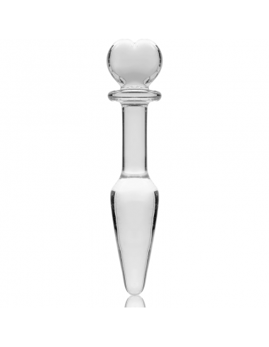 NEBULA SERIES BY IBIZA MODELO 7 PLUG CRISTAL BOROSILICATO 135 X 3 CM TRANSPARENTE