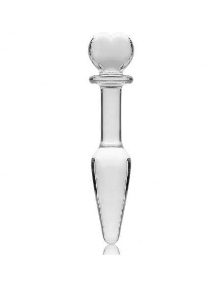 NEBULA SERIES BY IBIZA MODELO 7 PLUG CRISTAL BOROSILICATO 135 X 3 CM TRANSPARENTE