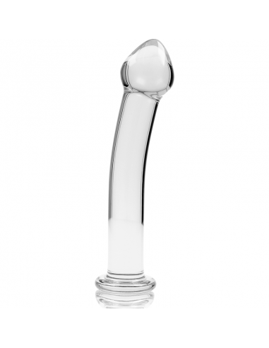 NEBULA SERIES BY IBIZA MODELO 11 DILDO CRISTAL BOROSILICATO 16 X 3 CM TRANSPARENTE