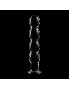 NEBULA SERIES BY IBIZA MODELO 10 DILDO CRISTAL BOROSILICATO 165 X 35 CM ROSA 2