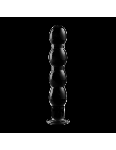 NEBULA SERIES BY IBIZA MODELO 10 DILDO CRISTAL BOROSILICATO 165 X 35 CM TRANSPARENTE