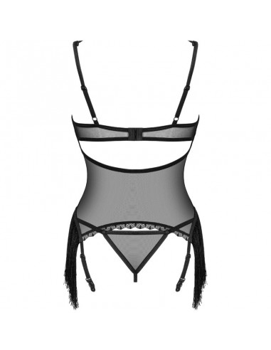 OBSESSIVE SHERILA CORSET TANGA M L