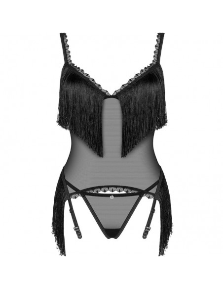 OBSESSIVE SHERILA CORSET TANGA M L