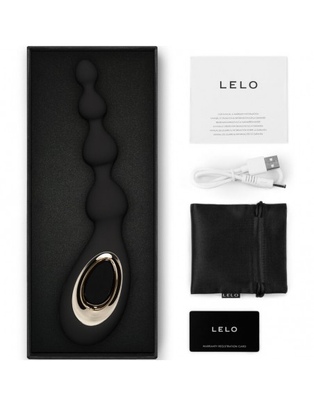 LELO SORAYA BEADS MASAJEADOR ANAL NEGRO
