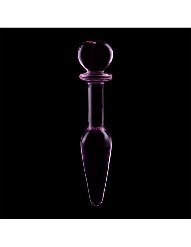NEBULA SERIES BY IBIZA MODELO 7 PLUG CRISTAL BOROSILICATO 135 X 3 CM ROSA