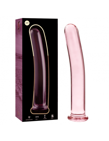 NEBULA SERIES BY IBIZA MODELO 9 DILDO CRISTAL BOROSILICATO 155 X 25 CM ROSA