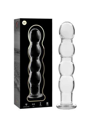 NEBULA SERIES BY IBIZA MODELO 10 DILDO CRISTAL BOROSILICATO 165 X 35 CM TRANSPARENTE