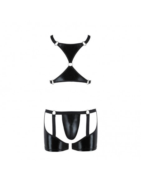 PASSION 047 SET ARON NEGRO L XL
