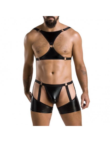 PASSION 047 SET ARON NEGRO L XL