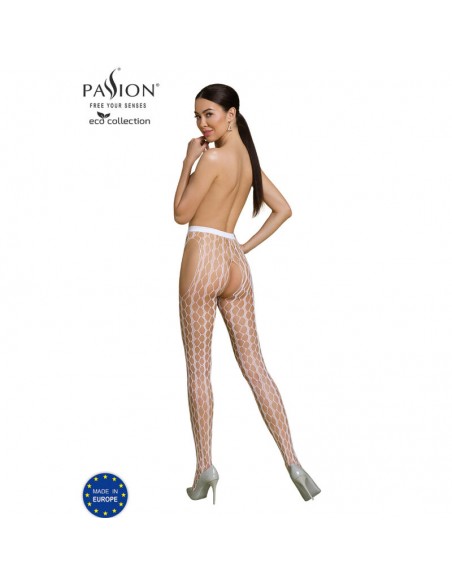PASSION ECO COLLECTION BODYSTOCKING ECO S007 BLANCO