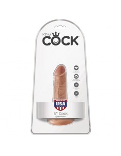 KING COCK PENE REALISTICO 12 CM CARAMELO 2