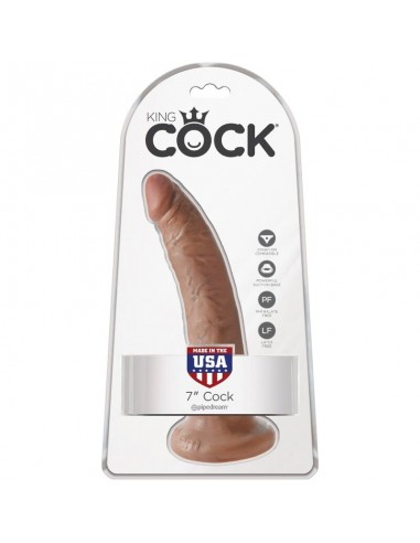 KING COCK PENE REALISTICO 175 CM CARAMELO