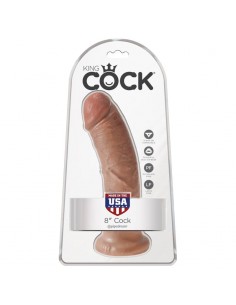 KING COCK PENE REALISTICO 195 CM CARAMELO 2