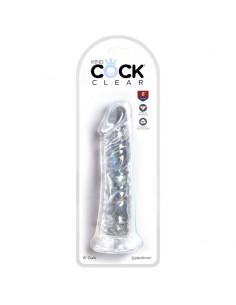 KING COCK CLEAR PENE REALISTICO 197 CM TRANSPARENTE 2