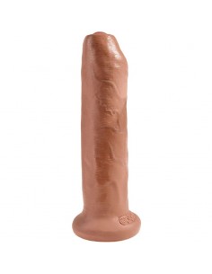 KING COCK PENE REALISTICO CON PREPUCIO 178 CM CARAMELO