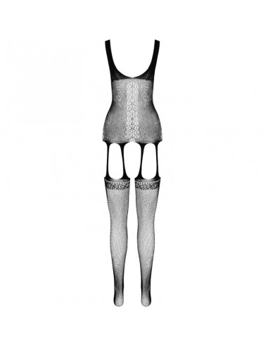 PASSION ECO COLLECTION BODYSTOCKING ECO BS007 NEGRO