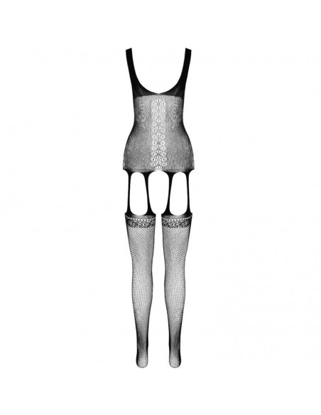 PASSION ECO COLLECTION BODYSTOCKING ECO BS007 NEGRO