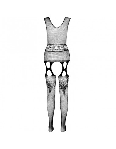 PASSION ECO COLLECTION BODYSTOCKING ECO BS014 NEGRO