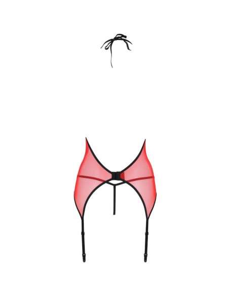 PASSION PEONIA CORSET EROTIC LINE ROJO S M