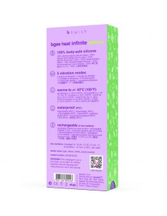 B SWISH BGEE HEAT INFINITE DELUXE VIBRADOR RECARGABLE SILICONA LAVANDA 2