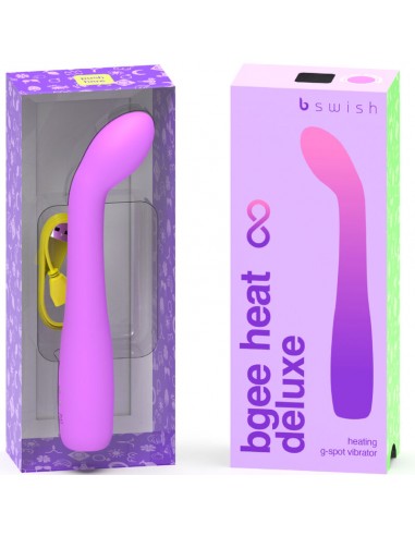 B SWISH BGEE HEAT INFINITE DELUXE VIBRADOR RECARGABLE SILICONA LAVANDA
