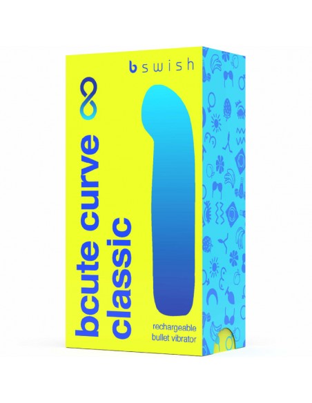 B SWISH BCUTE CURVE INFINITE CLASSIC VIBRADOR RECARGABLE SILICONA AMARILLO B SWISH BCUTE CURVE INFINITE CLASSIC VIBRADOR RECARGABLE SILICONA AMARILLO