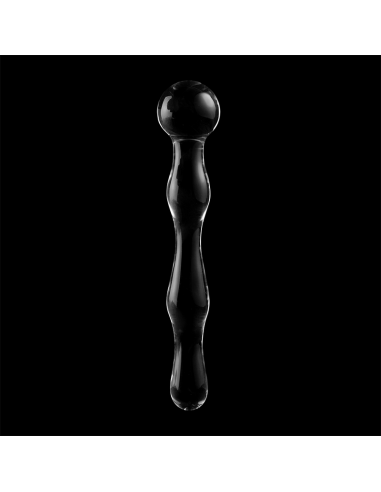 NEBULA SERIES BY IBIZA MODELO 13 DILDO CRISTAL BOROSILICATO 18 X 35 CM TRANSPARENTE