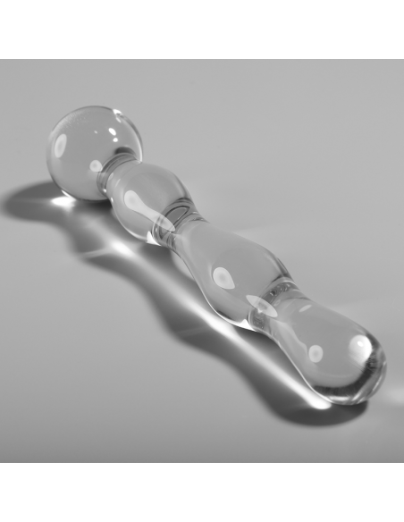 NEBULA SERIES BY IBIZA MODELO 13 DILDO CRISTAL BOROSILICATO 18 X 35 CM TRANSPARENTE
