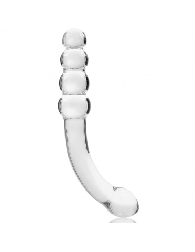NEBULA SERIES BY IBIZA MODELO 14 DILDO CRISTAL BOROSILICATO 185 X 3 CM TRANSPARENTE