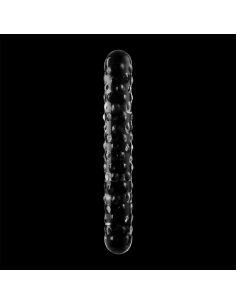 NEBULA SERIES BY IBIZA MODELO 15 DILDO CRISTAL BOROSILICATO 185 X 3 CM TRANSPARENTE 2