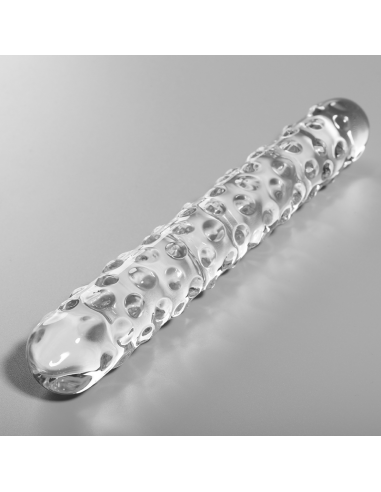 NEBULA SERIES BY IBIZA MODELO 15 DILDO CRISTAL BOROSILICATO 185 X 3 CM TRANSPARENTE