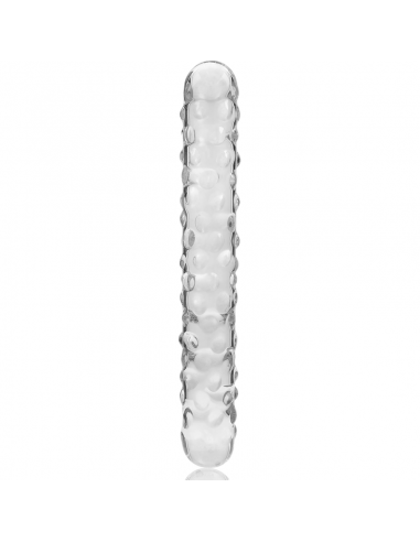 NEBULA SERIES BY IBIZA MODELO 15 DILDO CRISTAL BOROSILICATO 185 X 3 CM TRANSPARENTE