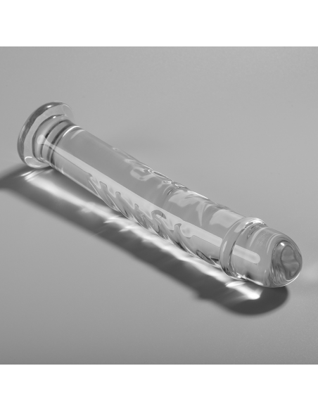 NEBULA SERIES BY IBIZA MODELO 16 DILDO CRISTAL BOROSILICATO 185 X 3 CM TRANSPARENTE