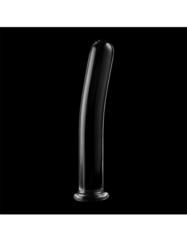 NEBULA SERIES BY IBIZA MODELO 17 DILDO CRISTAL BOROSILICATO 185 X 3 CM TRANSPARENTE