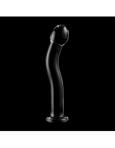 NEBULA SERIES BY IBIZA MODELO 18 DILDO CRISTAL BOROSILICATO 185 X 35 CM TRANSPARENTE 2