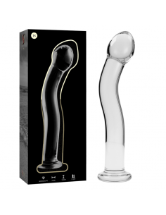 NEBULA SERIES BY IBIZA MODELO 18 DILDO CRISTAL BOROSILICATO 185 X 35 CM TRANSPARENTE