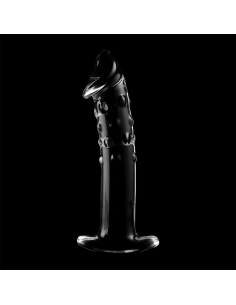 NEBULA SERIES BY IBIZA MODELO 19 DILDO CRISTAL BOROSILICATO 185 X 4 CM ROSA 2
