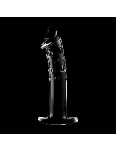 NEBULA SERIES BY IBIZA MODELO 19 DILDO CRISTAL BOROSILICATO 185 X 4 CM TRANSPARENTE