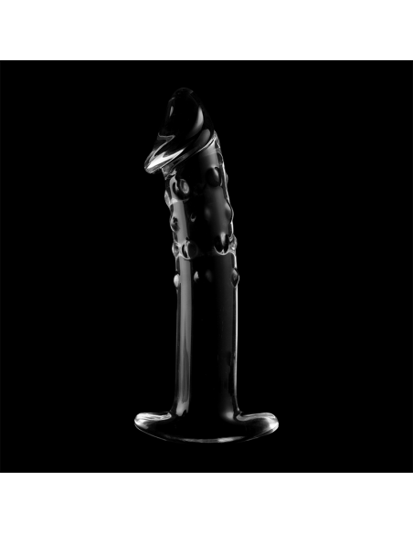 NEBULA SERIES BY IBIZA MODELO 19 DILDO CRISTAL BOROSILICATO 185 X 4 CM TRANSPARENTE