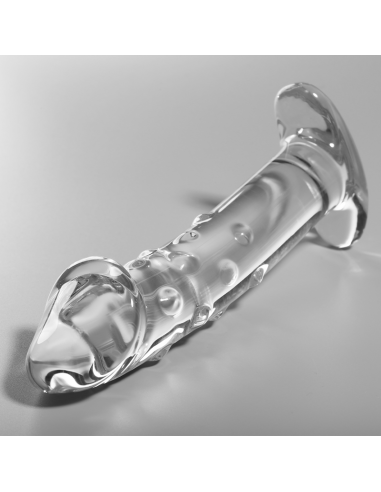 NEBULA SERIES BY IBIZA MODELO 19 DILDO CRISTAL BOROSILICATO 185 X 4 CM TRANSPARENTE