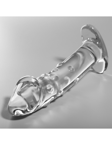 NEBULA SERIES BY IBIZA MODELO 19 DILDO CRISTAL BOROSILICATO 185 X 4 CM TRANSPARENTE