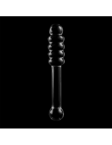 NEBULA SERIES BY IBIZA MODELO 20 DILDO CRISTAL BOROSILICATO 205 X 3 CM TRANSPARENTE