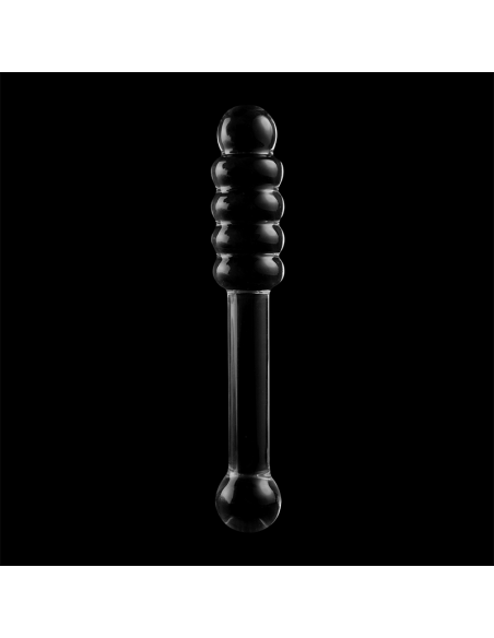 NEBULA SERIES BY IBIZA MODELO 20 DILDO CRISTAL BOROSILICATO 205 X 3 CM TRANSPARENTE